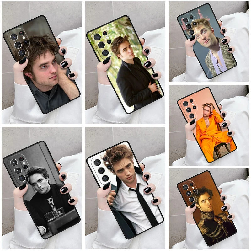 Phone Case For Samsung Galaxy S24 S23 S21fe S22 Ultra Plus Note 10 20 S8 S9 S10 Cover Robert Pattinson Standing Bumper