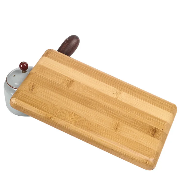 Multifunctional Bamboo Wooden Tobacco Cone Holder Portable Herb Rolling Tray Cigarettes Accessories