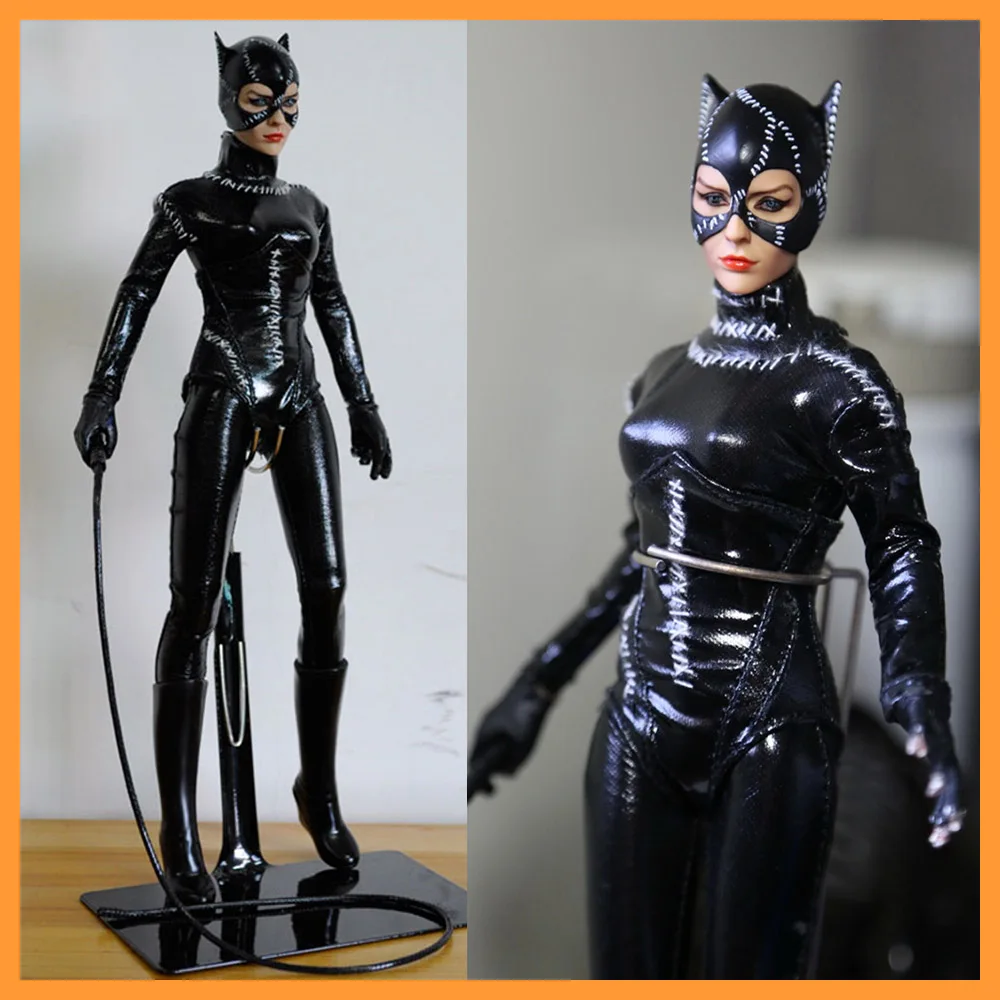 

Original KUMIK KMF022 1/6 Scale Collectible Batman 92 Cat Girl 12 inch Female Solider Moveable Action Figure Model Toys