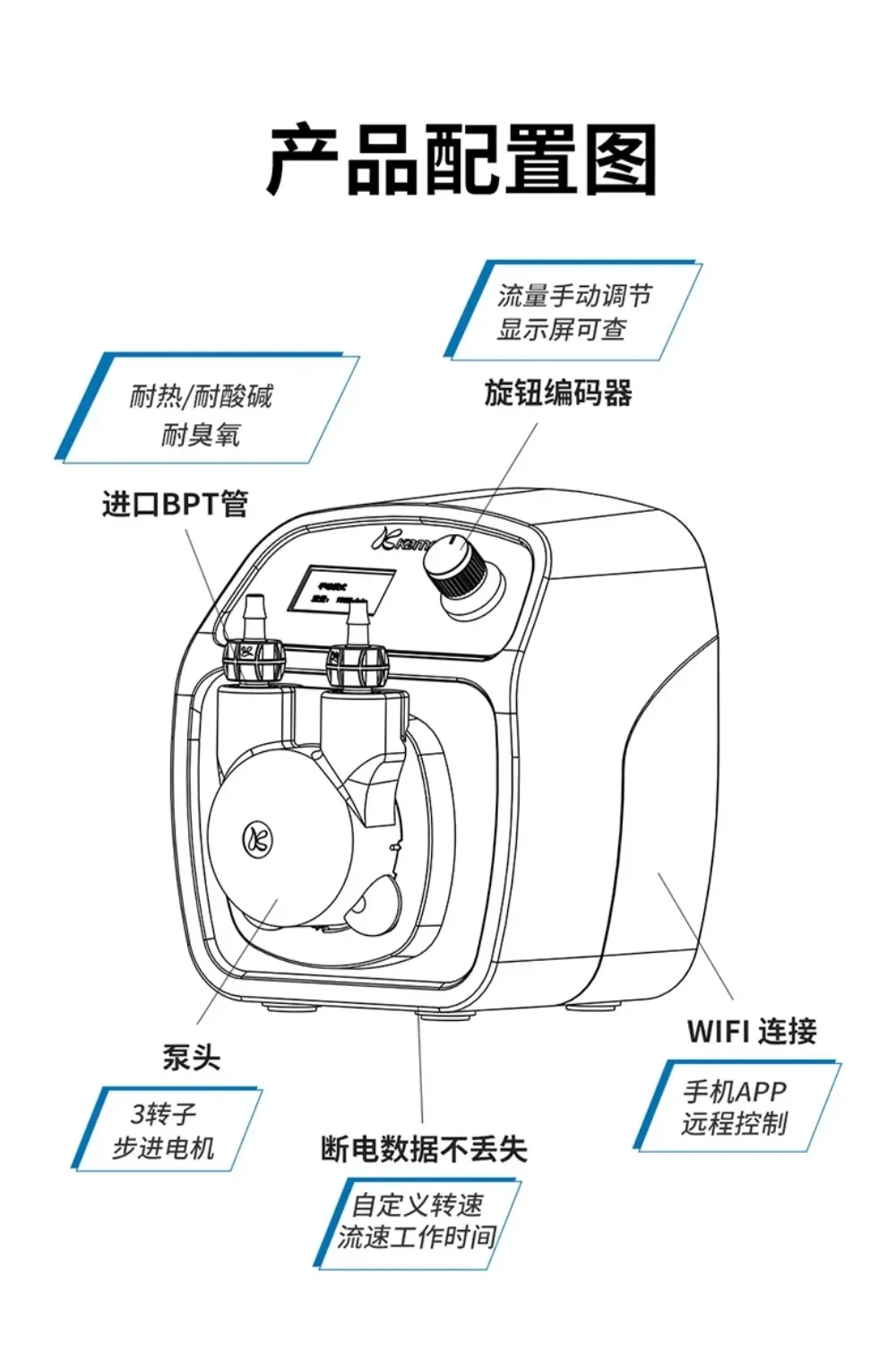 Motor Pump Laboratory Miniature Instrument Pumping Household Pump Timing Small Flow