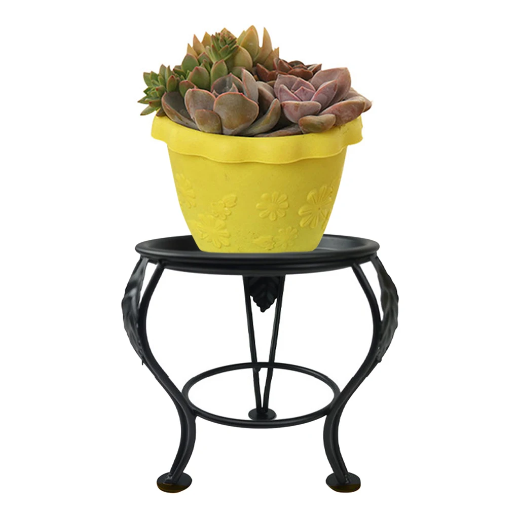 Iron Flower Pot Stand Indoor And Outdoor Tables, Mini Plant Stands, Flower Pots, Candle Holders, Racks, Desktop Decorations