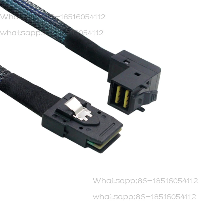 Disk array MiNi SAS SFF-8087 8643 TO 4 * SATA server hard disk reverse connection cable