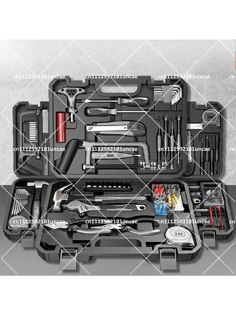 Multifunctional Toolbox Storage Box Set for Electrician Hardware Car Maintenance Tools