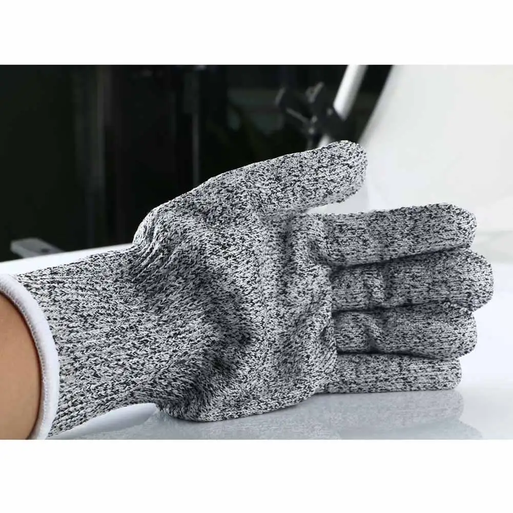 Grade 5 Anti-cut Anti-cut Gloves Butcher Meat Chopping   Hand Protective Supplies Gardening Garden Labor Protection Gloves