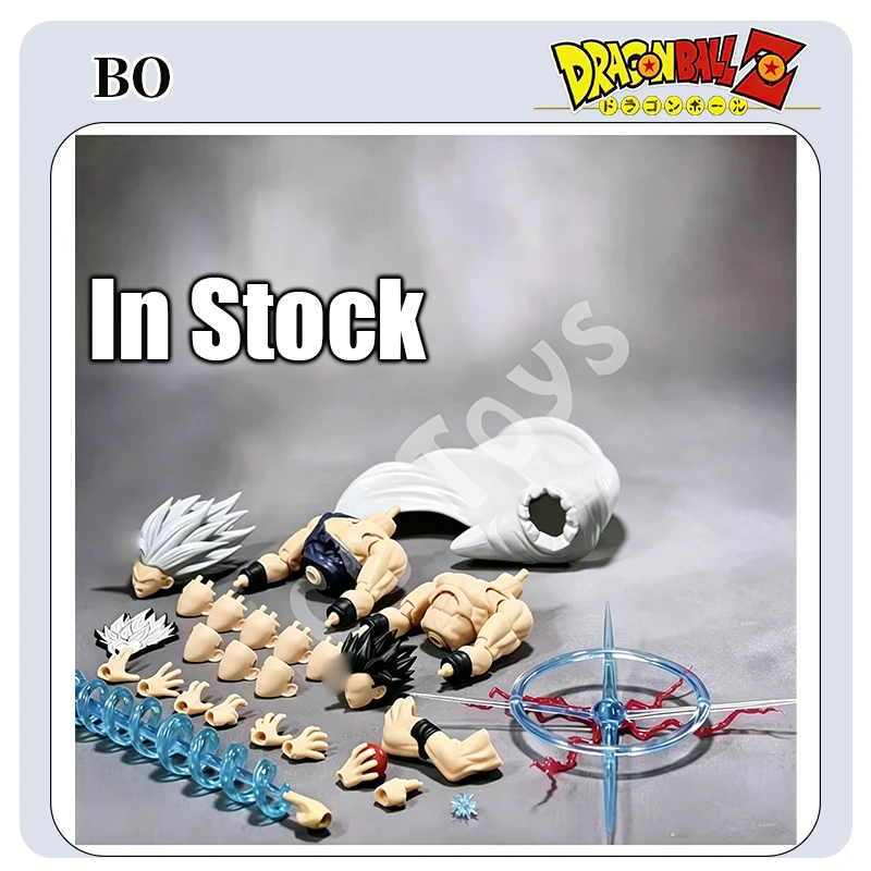 In Stock BO Studio Dragon Ball Hero Gohan Action Doll Super Saiyan Beast Gohan Anime Model Mobile Toy Collection Gift