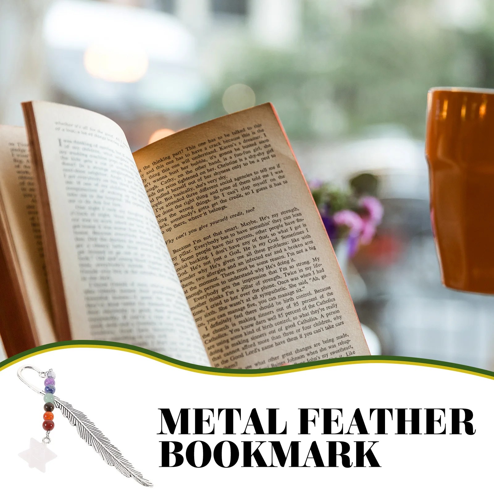 

Vintage Plume Metal Decorative Pendant Bookmark For Women Book Reading Mark Cute Bookmark Craft Book Mark