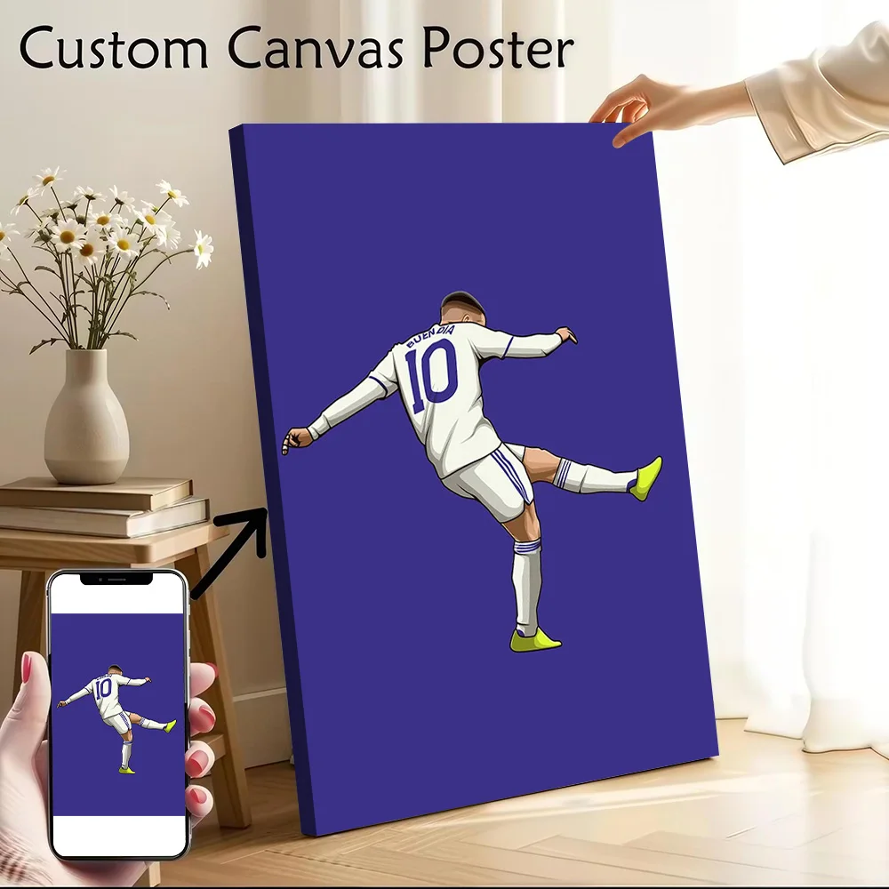 Póster de Emiliano Buendia, arte de pared en lienzo, impresión de fotos personalizada, pintura moderna para fanáticos, decoración estética, decoraciones para sala de estar