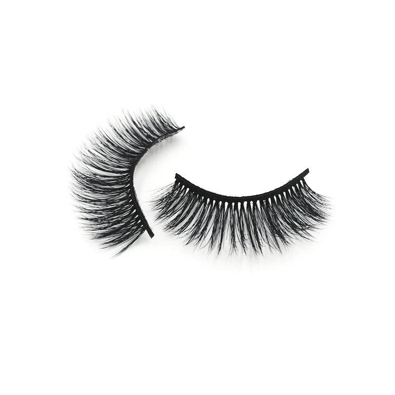 2 คู่/กล่อง Dramatic ดูขนตาธรรมชาติ silm โรงงานโดยตรง Full Strip Eye Lashes ส่วนบุคคล