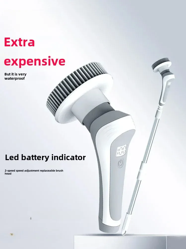 

Щетка для чистки, многофункциональная щетка для аквариума, выдвижная водонепроницаемая щетка для чистки артефактов, аквариума, пруда с длинной ручкой