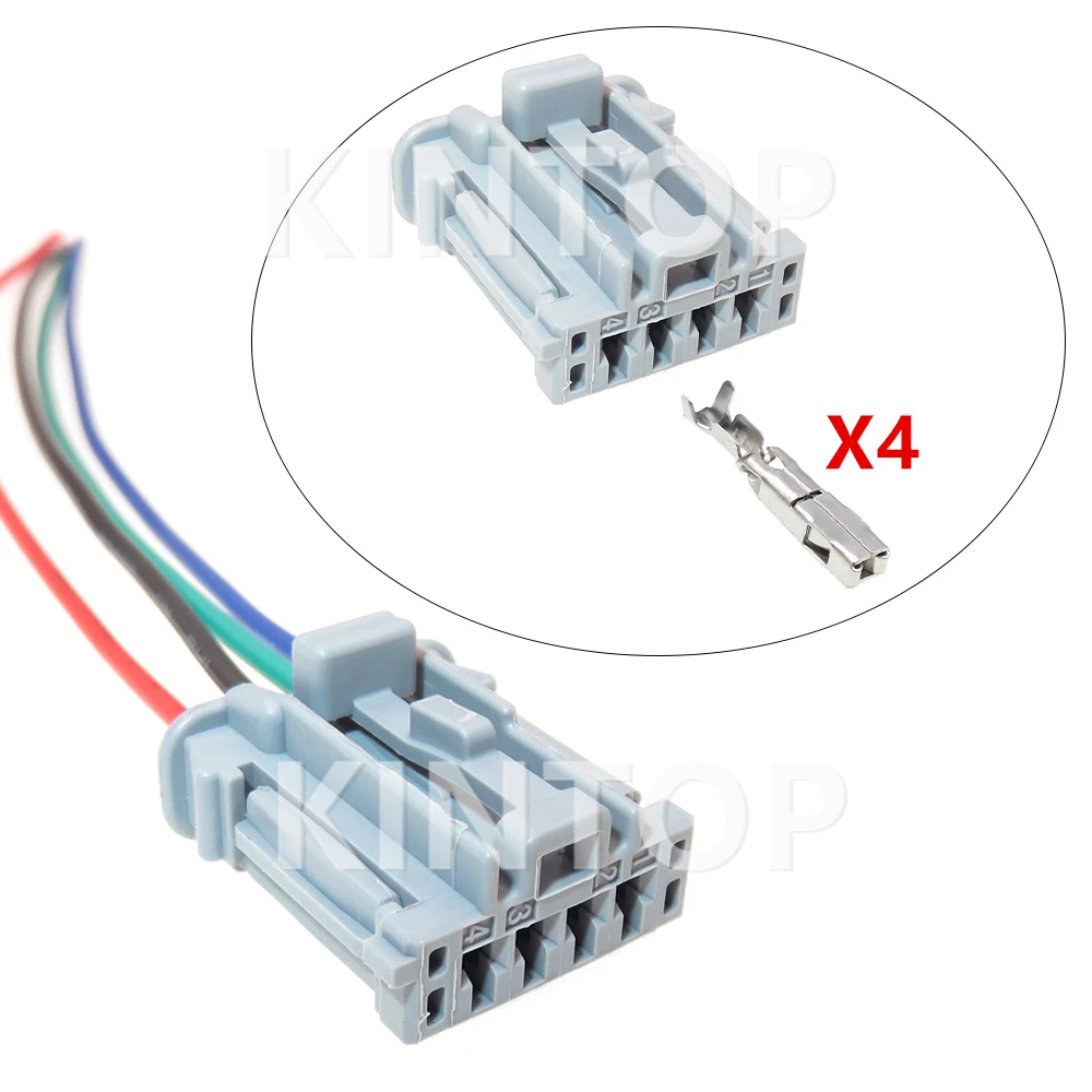 

1 Set 4 Pins 98817-1048 AC Assembly Car Wire Harness Plug Auto Plastic Housing Cable Connectors with Wires