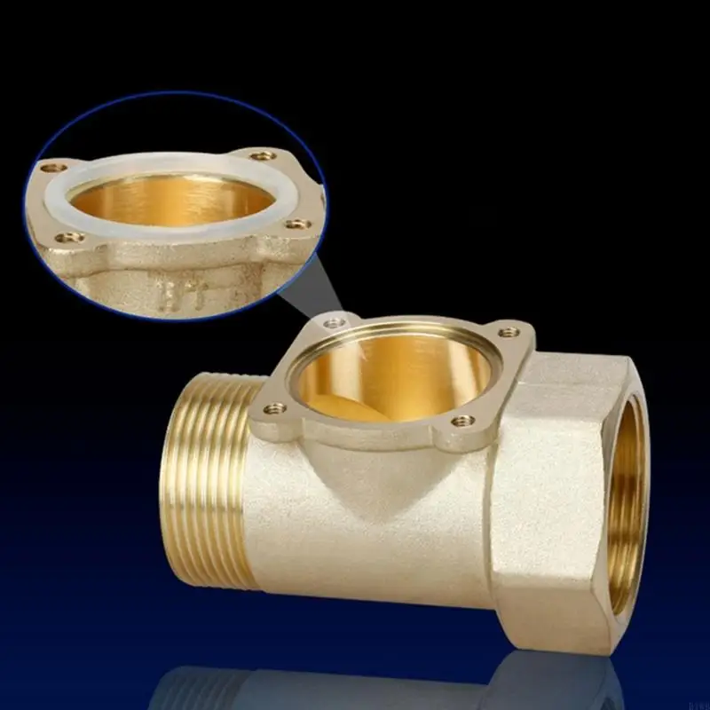 R1WB G1/2 đến G1 2 4 đến G1/2 đầu nối luồng lưu thông tuần hoàn Công tắc cảm biến dòng nước tự động dễ dàng cài đặt