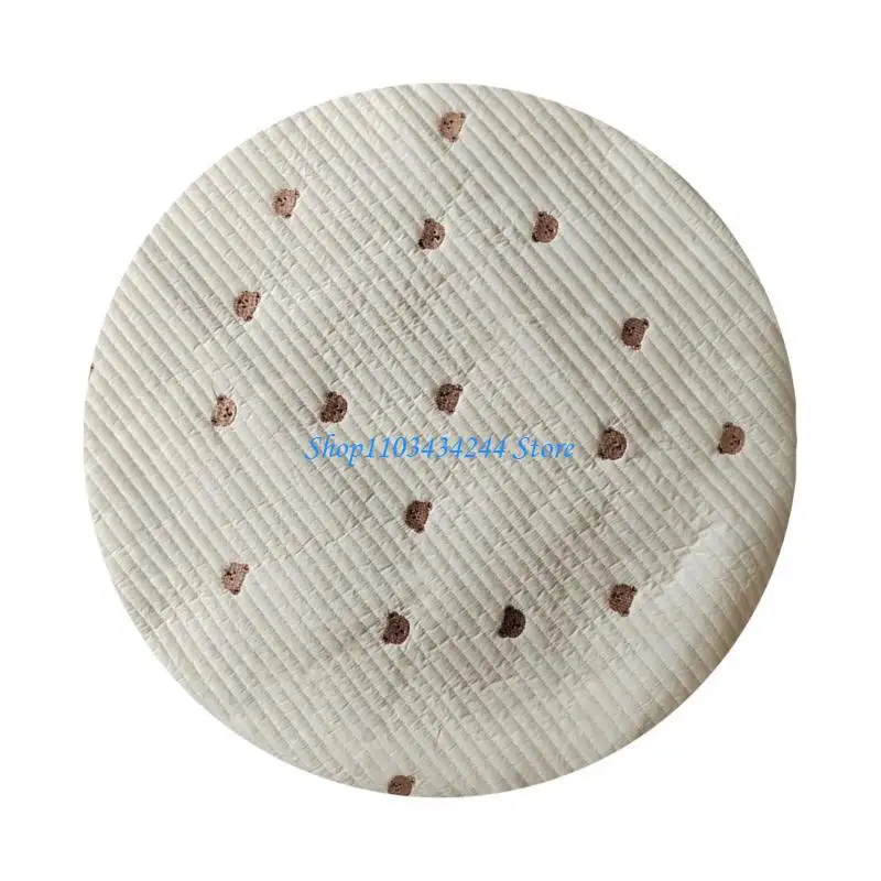 سجادة لعب للأطفال ناعمة ومسامية، سجادة مبطنة من القطن للأطفال أثناء الزحف بشكل مريح