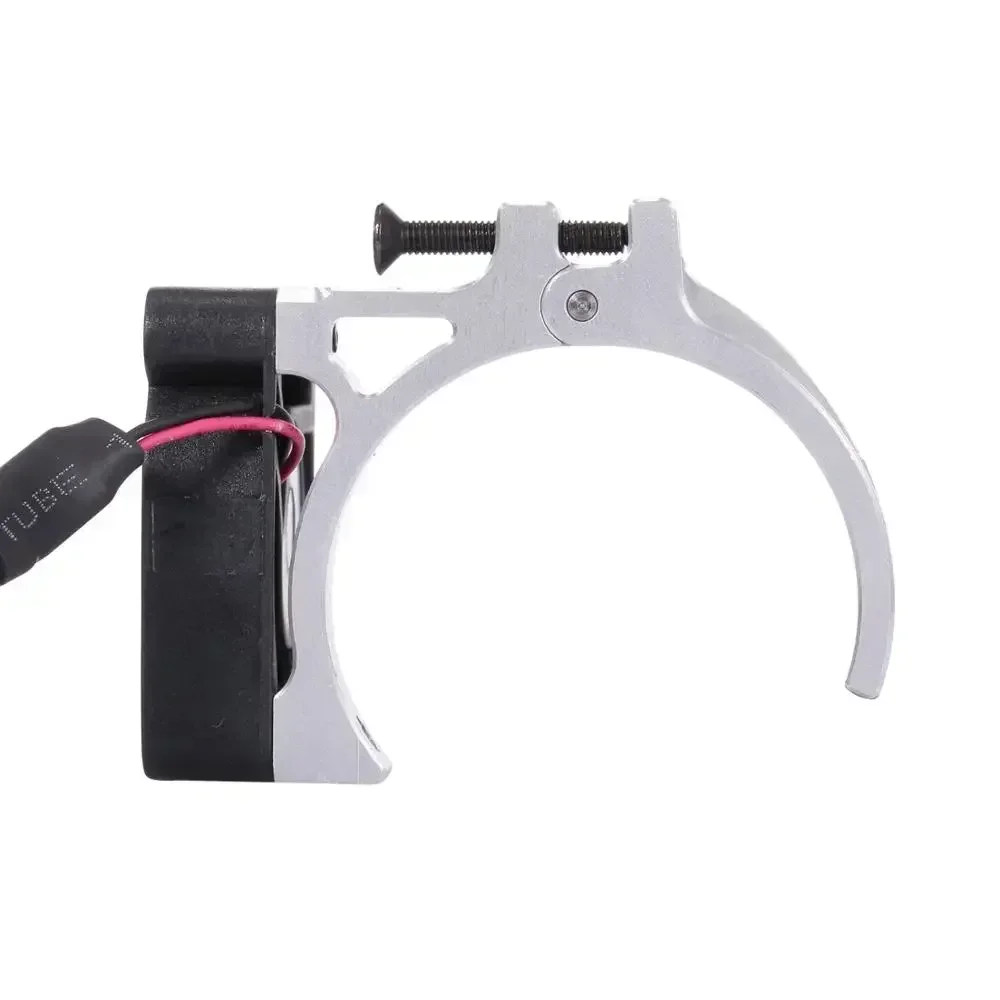 Disipador de calor de Motor de coche RC, ventilador de refrigeración con Sensor térmico, abrazadera de aleación de aluminio CNC, disipador de calor para motores 4268 4274 1/8 1/10 RC Cars