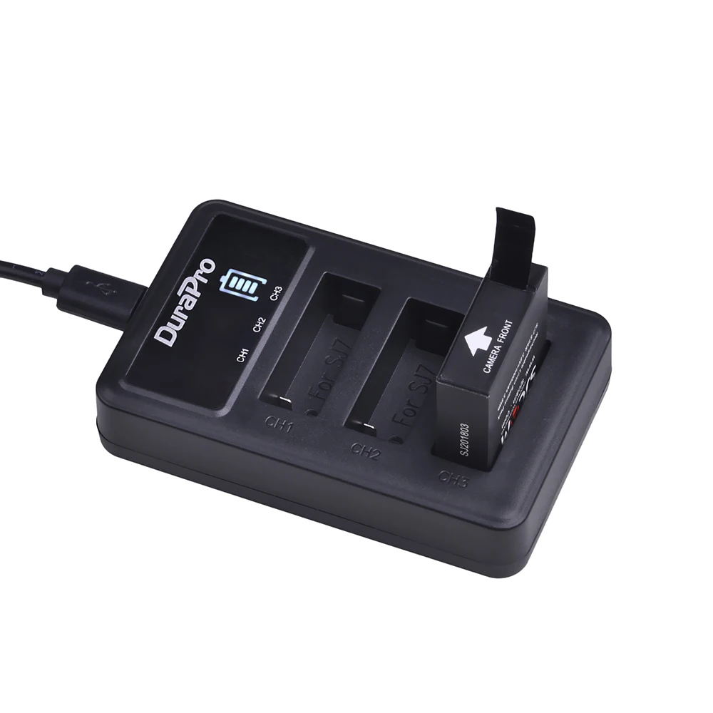 1000mAh SJ7 Battery / SJ7 Charger for SJCAM SJ7 Star Action Camera