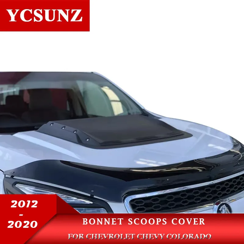 Bonnet Hood Scoop with Nuts For Chevrolet Chevy Colorado 2012 2013 2014 2015 2016 2017 2018 2019 2020 4x4 Car Accessories