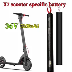 Battery For HX X7 foldable electric Scooter battery kick scooters 36V 5200mah Battery