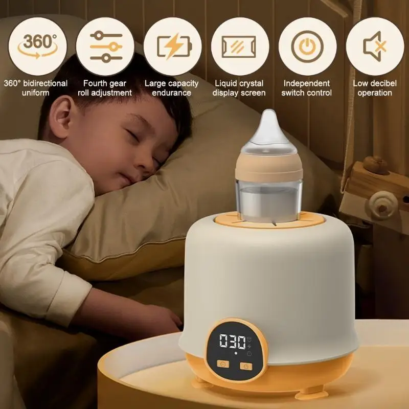 

Upgrades USB Rechargeable Electric Milk Powder Infant Safe Silicone Slot Electric Bottle Shaker for Baby Bottles A2UB