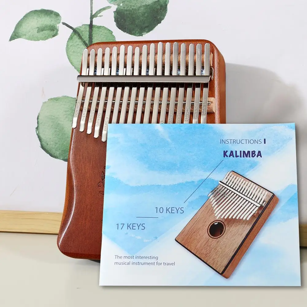 Thumb Piano Text Learning Book Instrument Kalimba Sheet Guide Music Lovers Playing Accessories for Kids Beginners