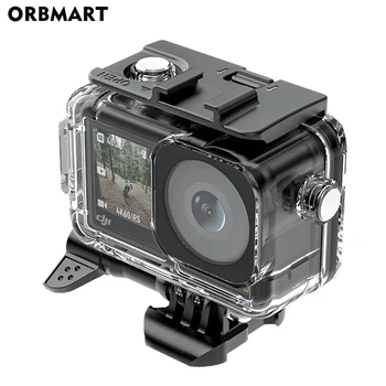 40 m Su Geçirmez Kılıf DJI OSMO Eylem 3 4 5 Pro Sualtı Dalış Konut Koruyucu Dalış Kapak Montaj Aksesuarları