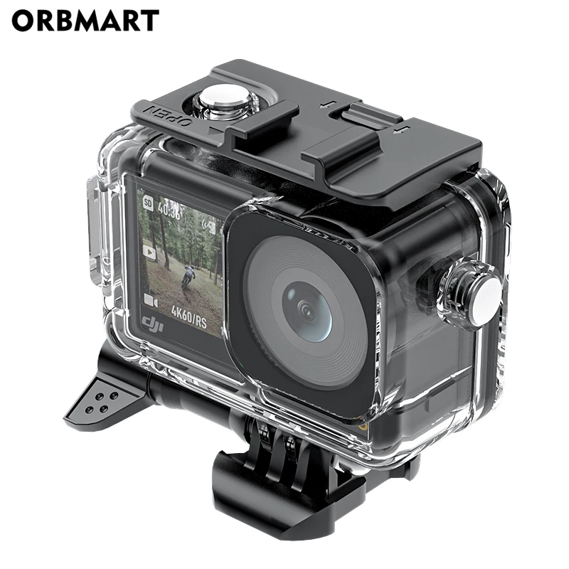 Wodoodporne etui 40m do DJI OSMO Action 3 4 5 Pro podwodna obudowa nurkowa ochronna pokrywa do nurkowania akcesoria do montażu
