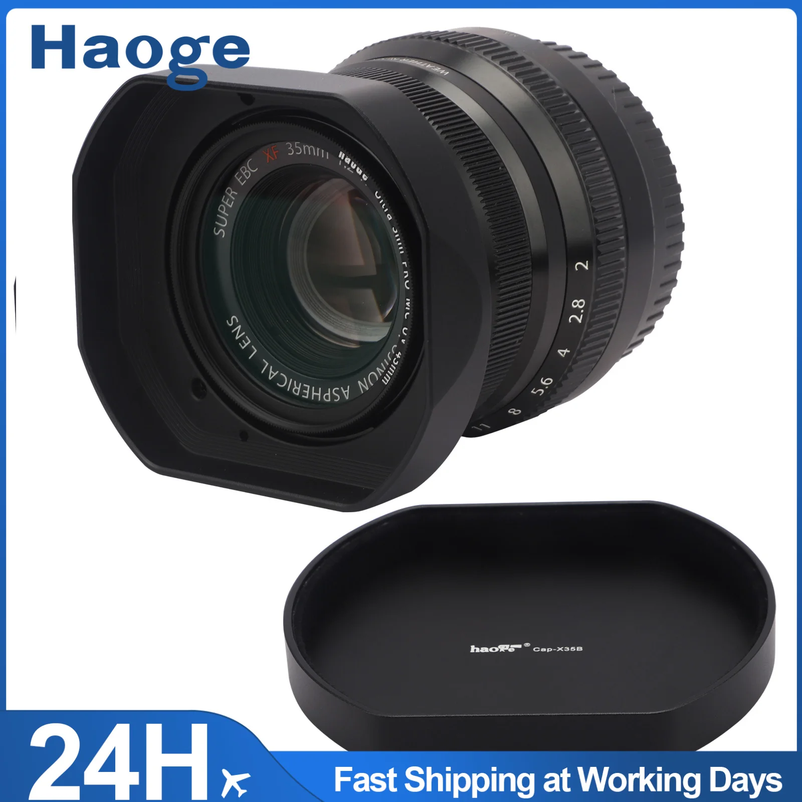 Haoge LH-X35Bフジノンxf35mm f2 r wr xf 23mm f2 r wr xc 35mm f2