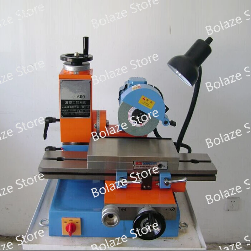 Grinding Machine Universal Tool 380V Precision Small Surface Grinder Milling Cutter Sharpening Machine 600 no Magnetic chuck