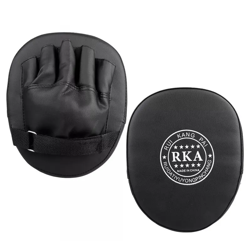 2Pcs/Lot Kick Boxing Gloves Pad Punch Target Bag Men MMA PU Karate Muay Thai Free Fight Sanda Training Adults Kids Equipment