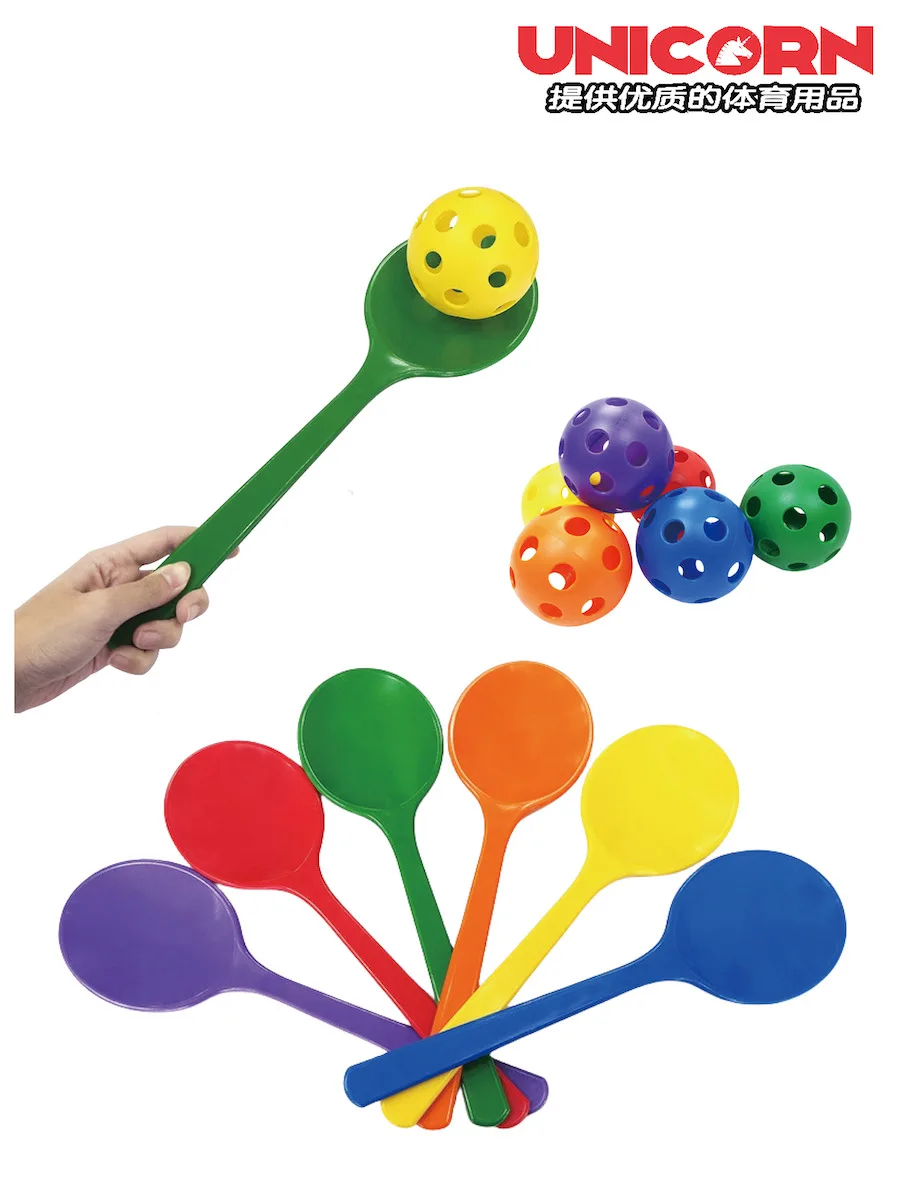 Egg and Spoon race game balance indoor outdoor playground kids sport play