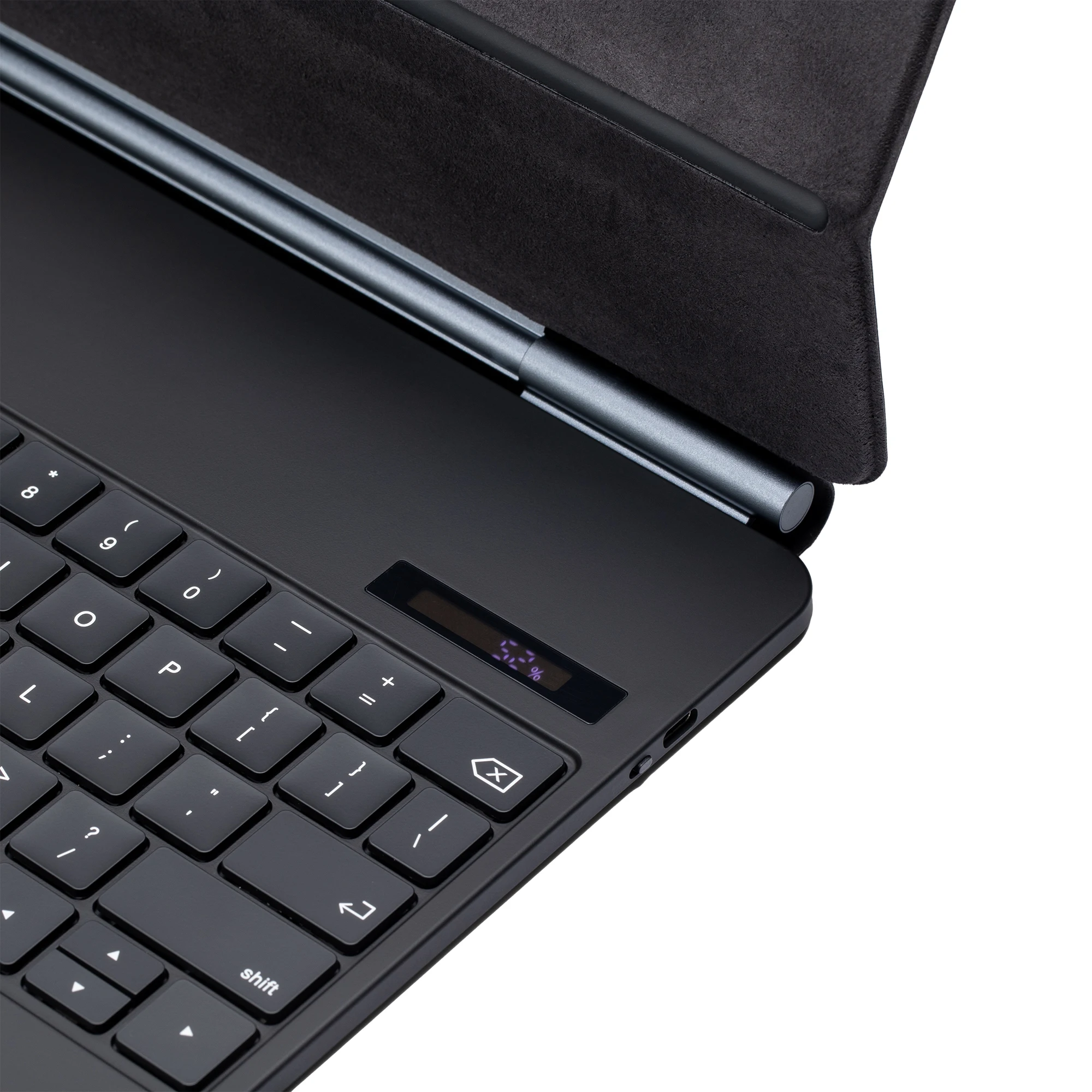 لوحة مفاتيح سحرية لجهاز iPad Pro 12.9 بوصة وAir 13 M2 2024، الجيل، لوحة تتبع لوحة المفاتيح المغناطيسية