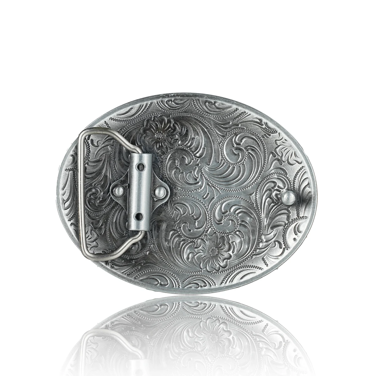 Western Riem Gesp Eerste Vintage-Cowboy Rodeo Zilver Grote Schedel Riem Gesp Voor Mannen Vrouwen