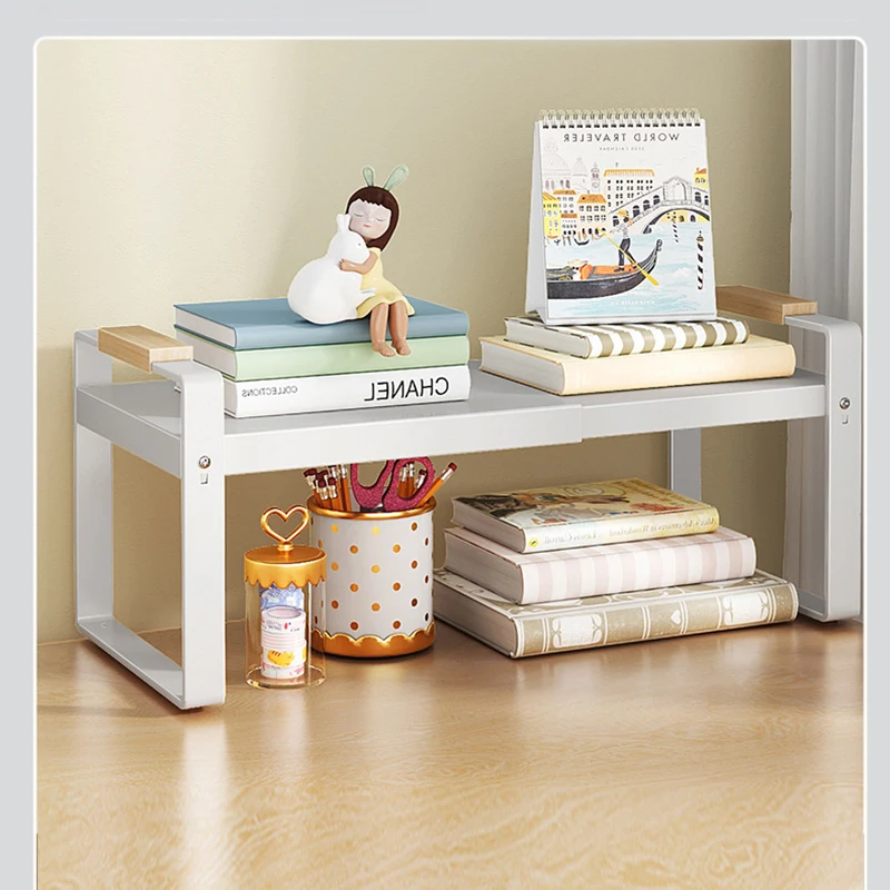 

Расширяемая кухонная полка для хранения YM, органайзер для кастрюль и стеллажей для раковины в микроволновой печи — настенная полка для кастрюль