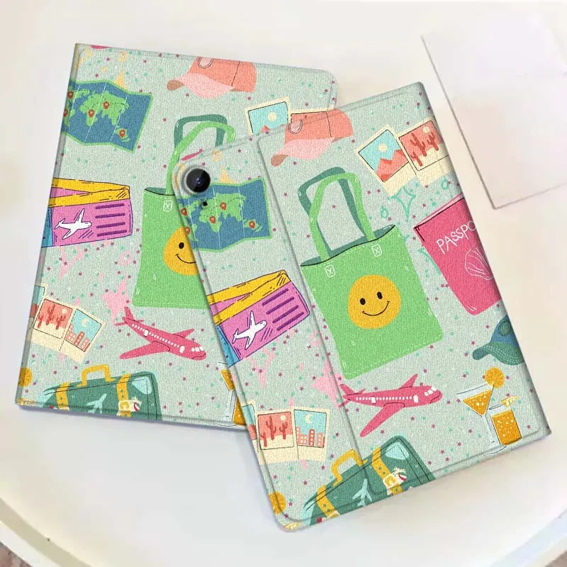 

Daily Necessities Pattern For Samsung Galaxy Tab A7 A9 A11 S6 A A8 Lite Plus 2025 10.4 10.5 10.1 Inch Tablet Case