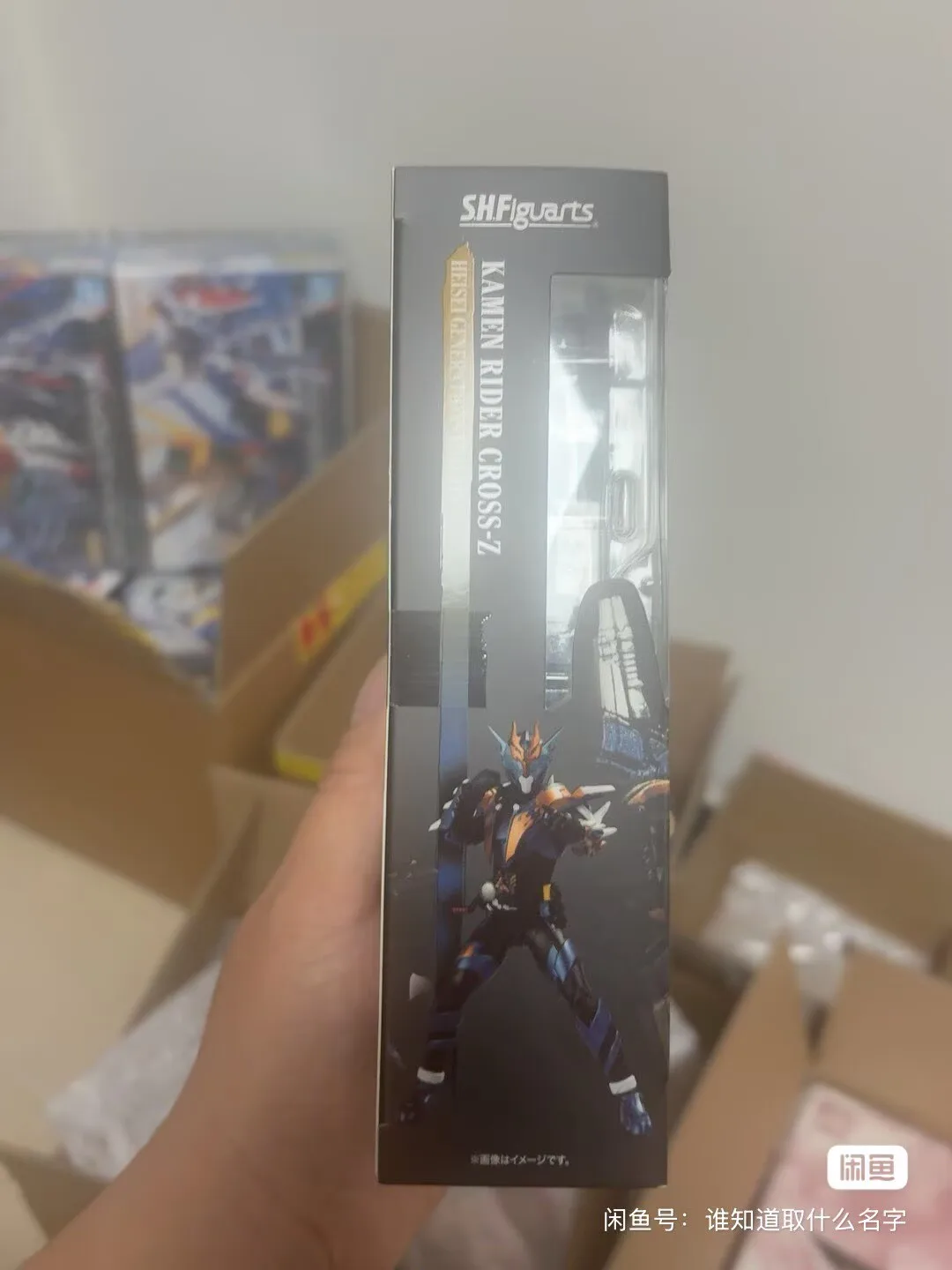 

In Stock Original Bandai Banpresto Kamen Rider Cross Z Anime Action Figures Model Toys desktop Ornament collect birthday Gifts