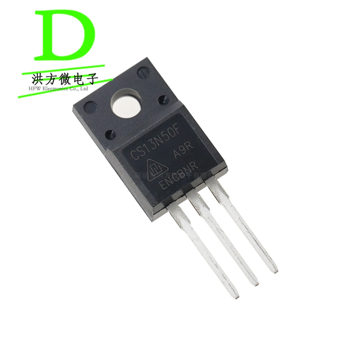 10pcs CRMICRO Brand MOSFET N-CHANNEL CS13N50FA9R TO-220F 500V 13A