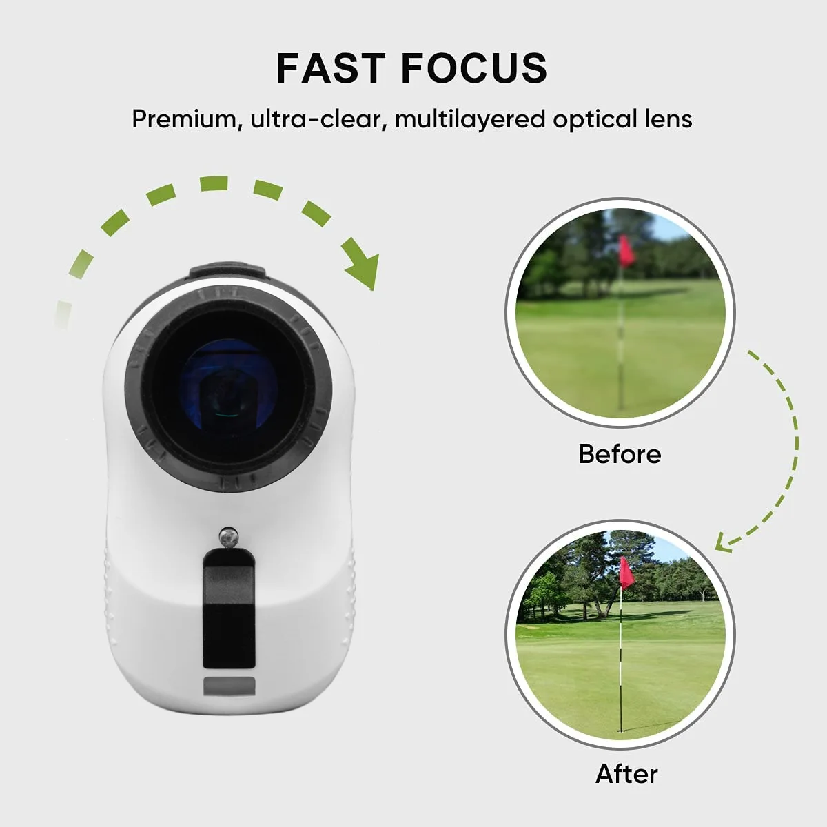 Golf Laser Distance Metering Phome Gisp lightweight mini golf distance meter