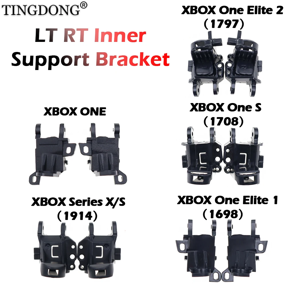 LT RT Trigger Innere Stützhalterung Ersatzteile für Xbox One S/Elite 1 2/Series X S Controller