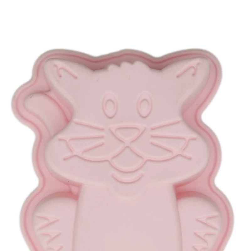 Cats Green Bean Cake Chocolate Cake Fondant Mold Diy Baking Manual Dripping Mold Silicone Fondant Dropshipping