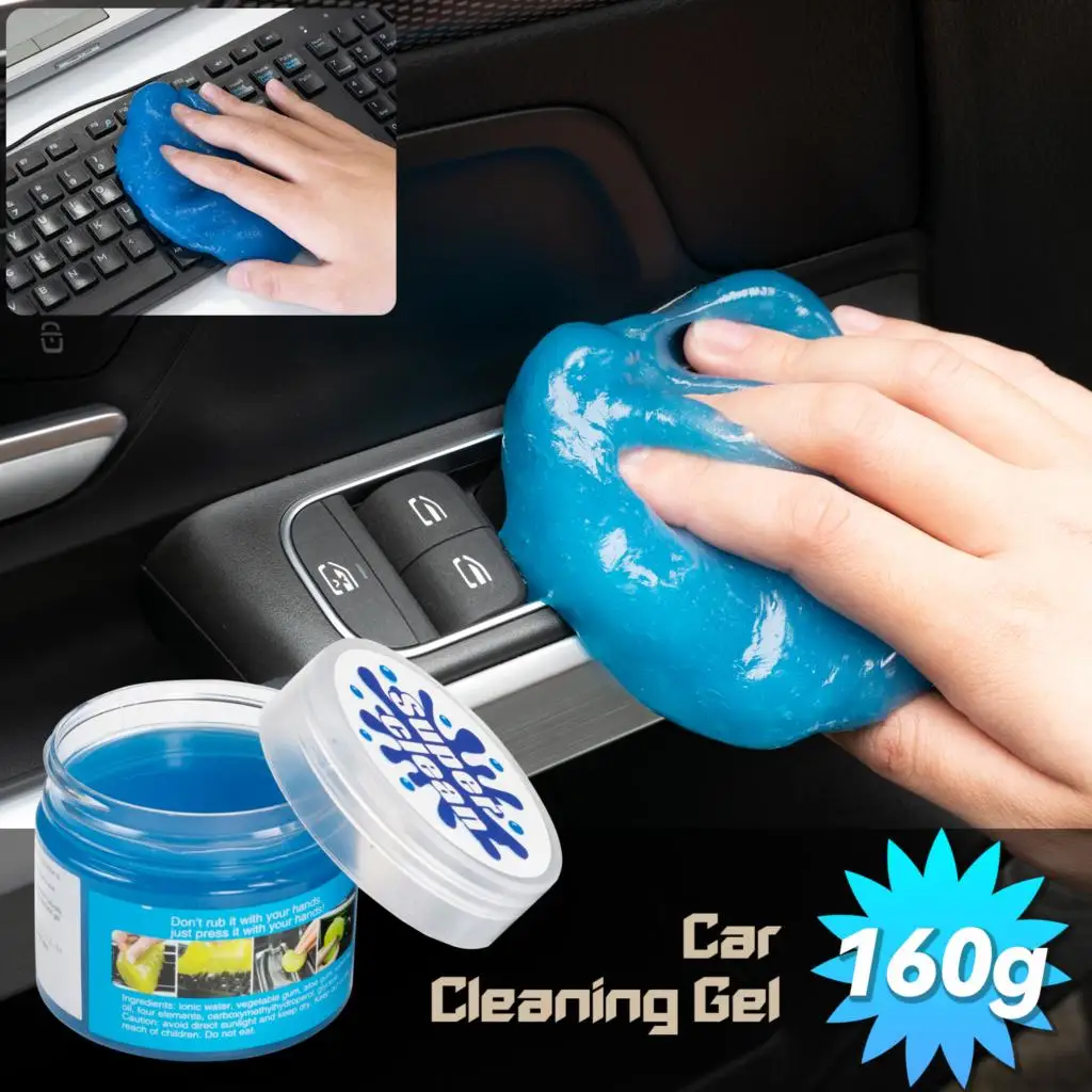 

160g Multifunctional Super Cleaning Gel For Keyboard Computer Home Remover Phone Decoration Car Interior Cleaner Putty Dust Dirt