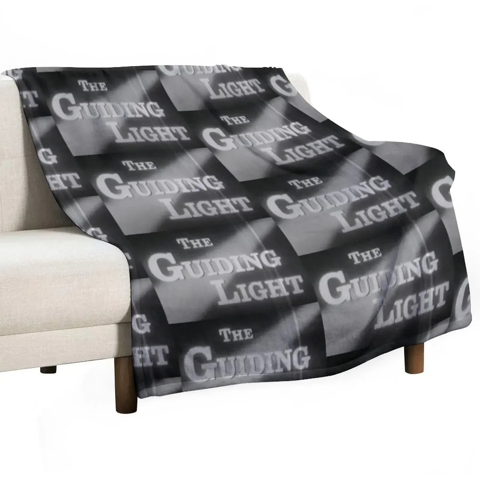 

The Guiding Light's opening credits, early 60s Throw Blanket Loose Vintage Polar Blankets
