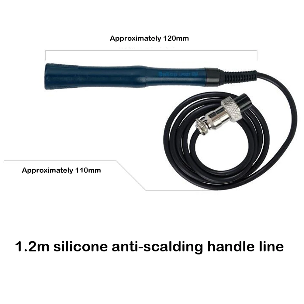 BAKON  Electric Soldering Mini Portable Soldering Iron Digital Ironwith 75W BGA  Station Circuit Boards Soldering tool BK950D