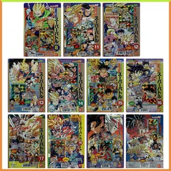 Anime Dragon Ball DIY ACG Torankusu Piccolo Majin Buu Bejita Yonsei Son Goku Game Collectible Cards Toys for boys Birthday Gift