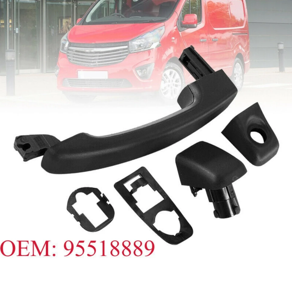 95518889 FOR Vauxhall Vivaro B Trafic III Rear Back Door Handle Outer Kit