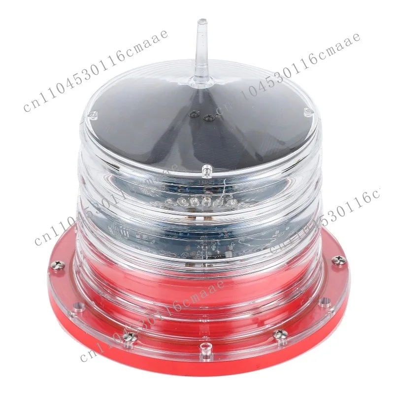 Beacon Light Solar Power Beacon Light LED Flashing Floating Lamp IP68 Waterproof for Marine Ship Boat Navigation Lamp