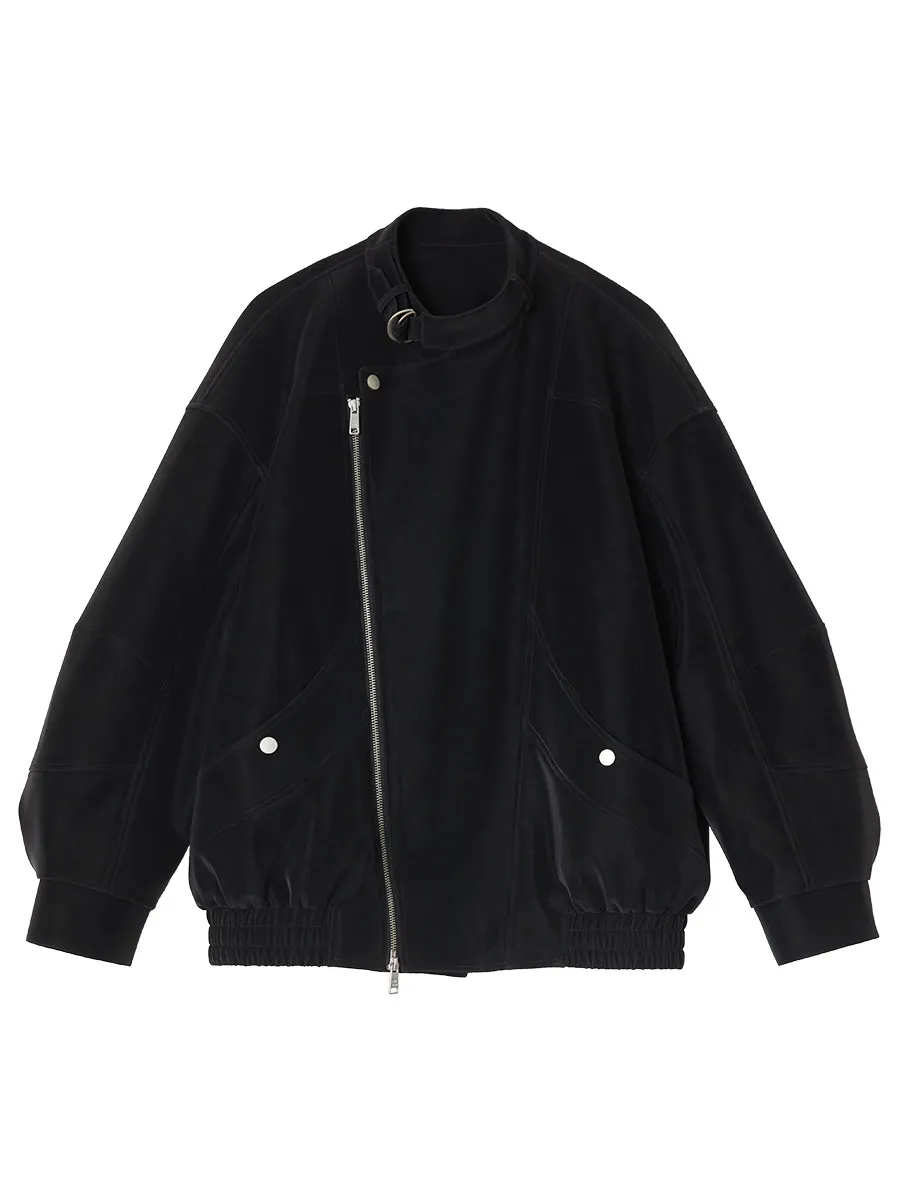 CHIC VEN 女性ジャケットファッション黒スタンドアップカラージッパーフェイクレザーコートストリートレディ服春秋の新 2026