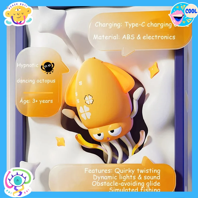 New Auto-sensing Escape Crab toy Children Crawling Avoiding Obstacles Electronic Pet With Music Baby Walking Toy Without battery