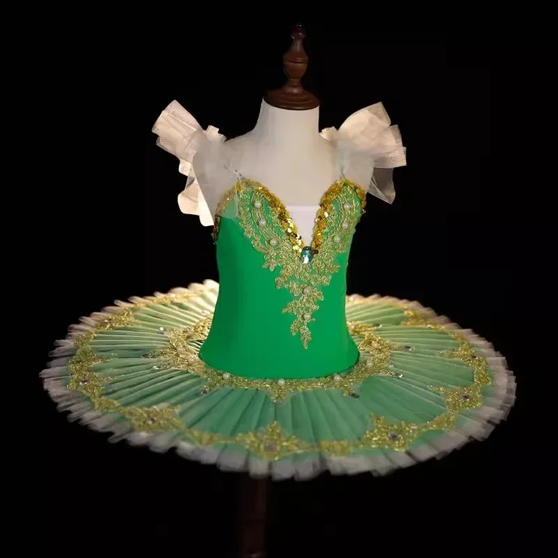 Профессиональная балетная пачка для девочек, тюлевое платье, белый, синий, розовый, гимнастический купальник, танцевальный костюм с бриллиантами, балетный купальник для девочек, балерина