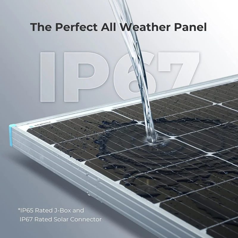 Panel Solar rígido de alta potencia, 18V, utilizado para la generación de energía fotovoltaica en exteriores, sistema de generación de energía para