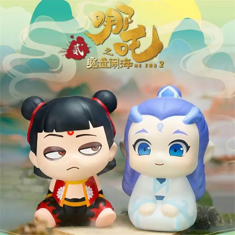 

Jika Club Nezha's Devil's Child Haohai Genuine Q Play Pinch Le Guoman Movie Commemorative Aobing Peripheral Ornament