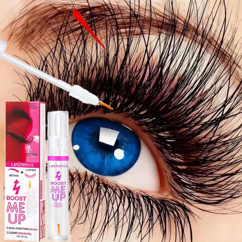 Siero per la crescita rapida delle ciglia, potenziatore naturale delle ciglia più lungo, più spesso, arricciatura delle ciglia, trattamento delle sopracciglia, trucco, prodotti per la cura degli occhi