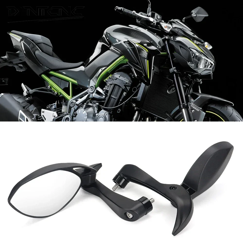 

Handlebar End Mirror For KAWASAKI Z900 SE Z900SE Z400 201-2024 Handle Lever Protection Bar Left Right Side Mirrors Accessories